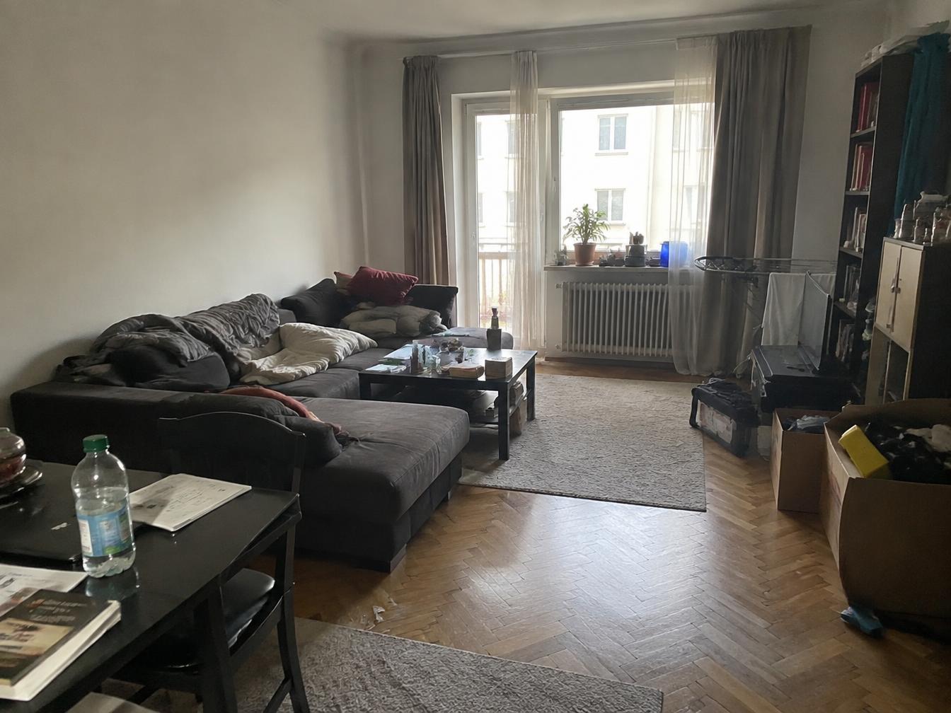 Wohnung vor der Räumung